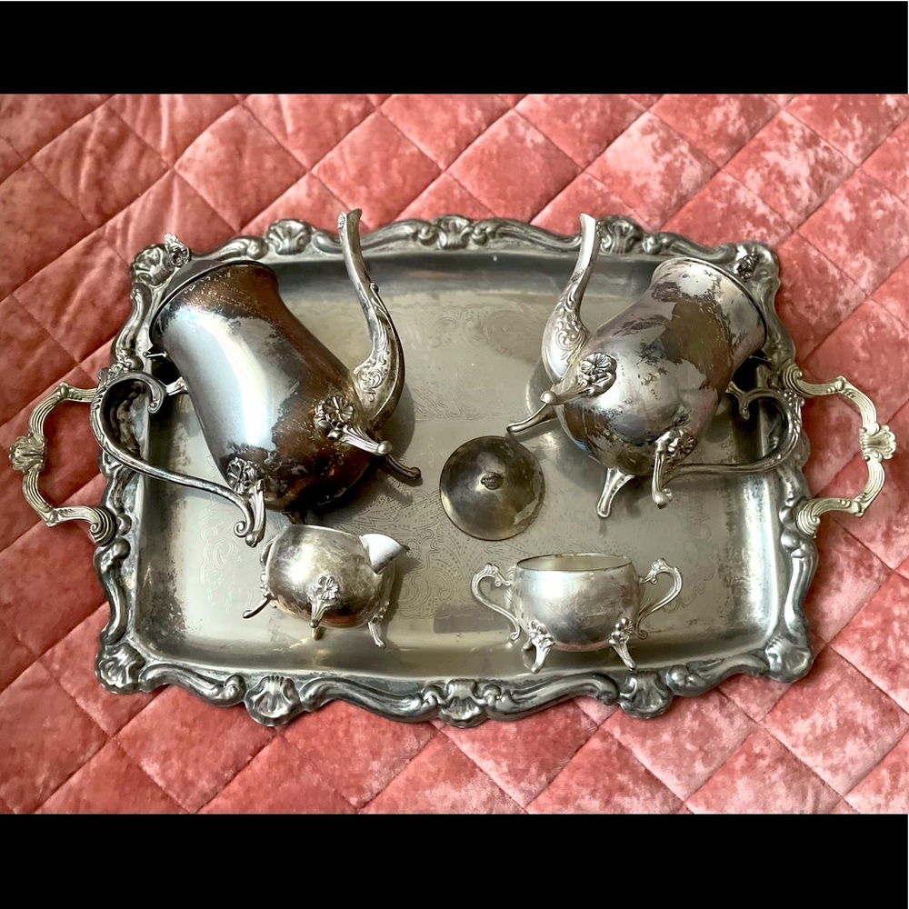 International Silver Company Silver Plates Set